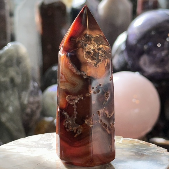 🎄SALE🎄Carnelian Crystal Point! - Picture 6 of 10